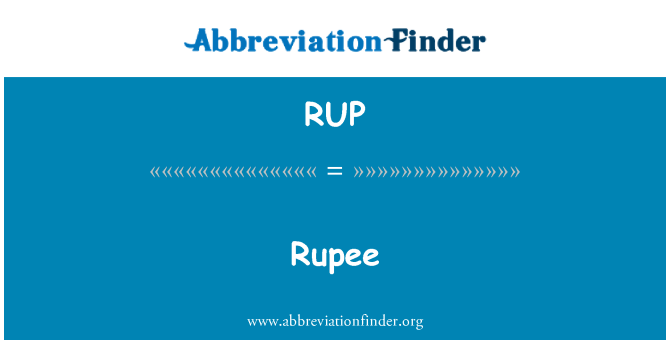 RUP: Rúpia