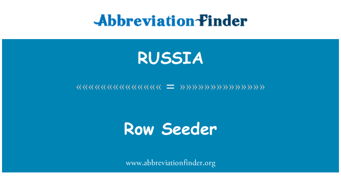 RUSSIA: Seeder berturut-turut