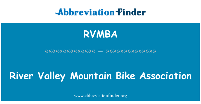 RVMBA: River Valley Mountain Bike Association