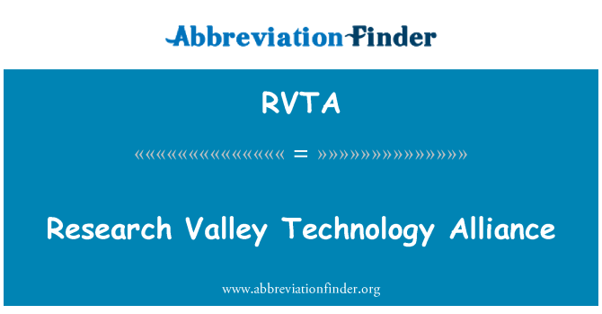 RVTA: Riċerka Valley teknoloġija alleanza