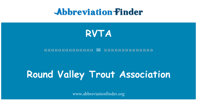 RVTA: Associação de truta round Valley