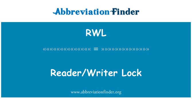 RWL: Reader/Writer-Sperre