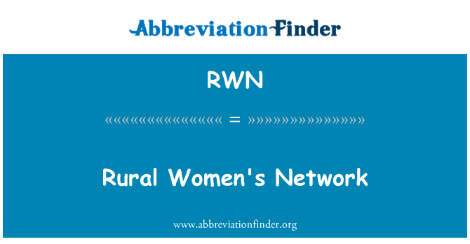 RWN: Landdistrikter Women's Network