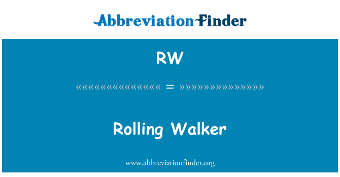 RW: Rodant Walker
