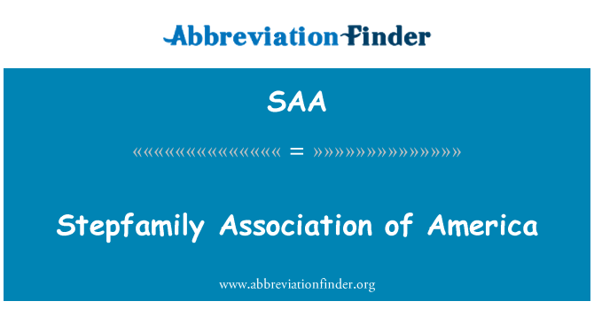 SAA: Stiefouder Association of America