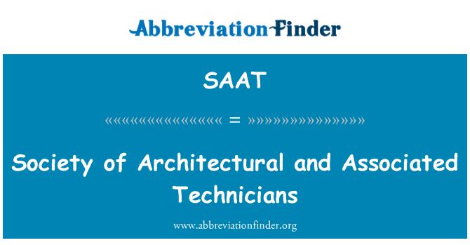 SAAT: 建築関連技術者学会