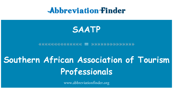 SAATP: Asociación Africana meridional de profesionales del turismo
