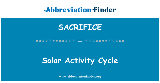 SACRIFICE: Ik aktivite olè