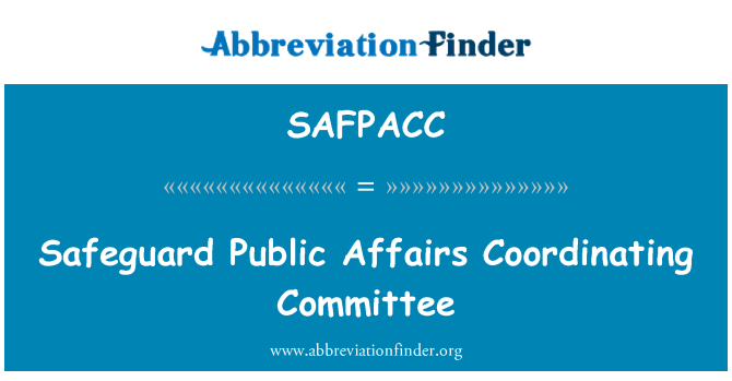 SAFPACC: Salvaguarda afers públics coordinadora