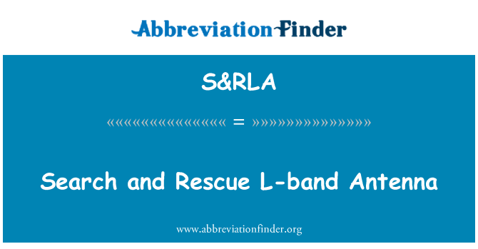 S&RLA: Rechèch ak sekou L-bann antèn