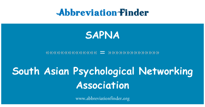 SAPNA: Sid Azi en Asosiyasyon Psikolojik