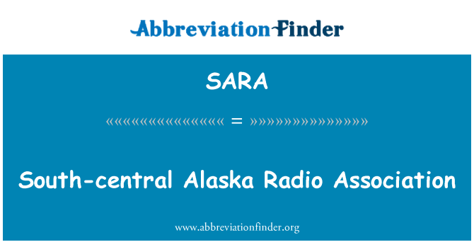 SARA: 中南部阿拉斯加无线电协会