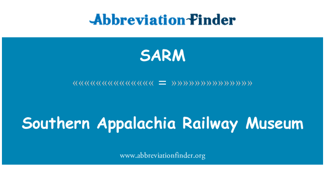 SARM: Zòn Sid Appalachia Fer mize