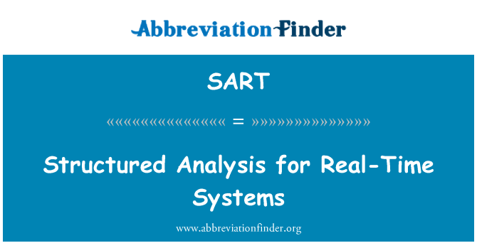 SART: 実時間システムのための構造化分析