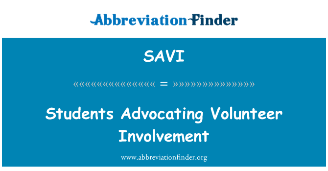SAVI: Elèv ki te plede ke volontè Participation