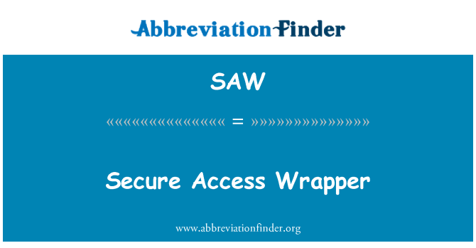 SAW: Захищений доступ обгортку