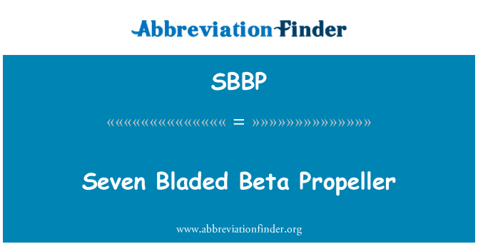 SBBP: Hét pengéjű béta-Propeller