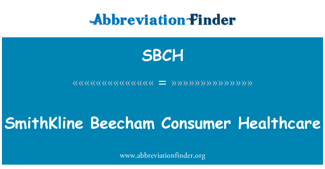 SBCH: Smithline Beecham, kliyan Soins