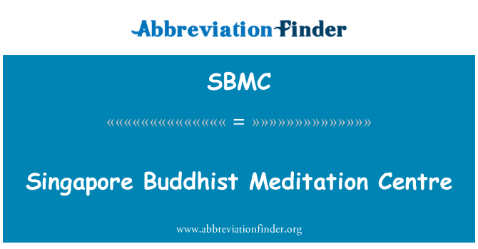 SBMC: Singapur budistička meditacija centar