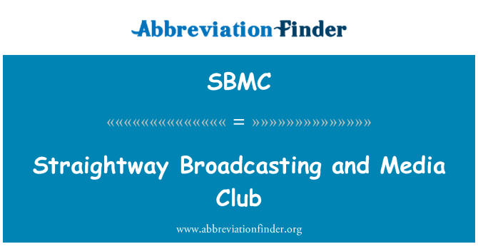SBMC: Straightway oddajanje in Media Club