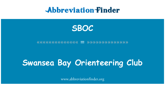 SBOC: Swansea Bay orientering Club