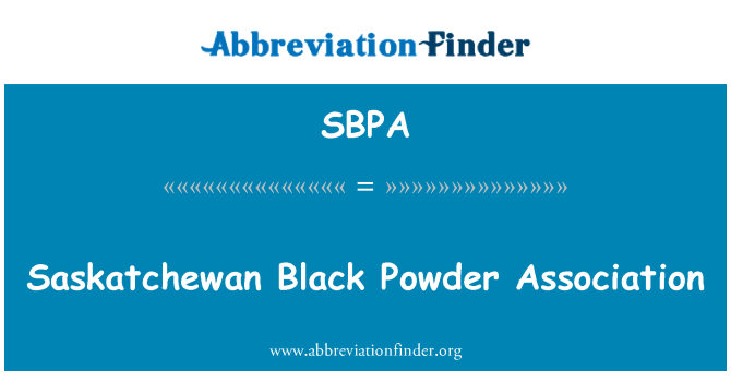 SBPA: Saskatchewan powdr DU Cymdeithas