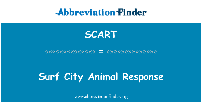 SCART: Surf City Animal Response