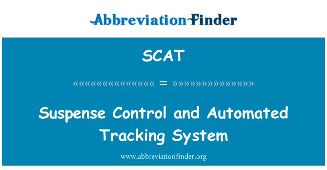 SCAT: Control de suspens i sistema de seguiment automàtic