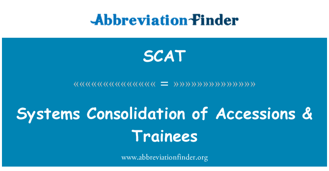 SCAT: Consolidació de sistemes d'adhesions & alumnes