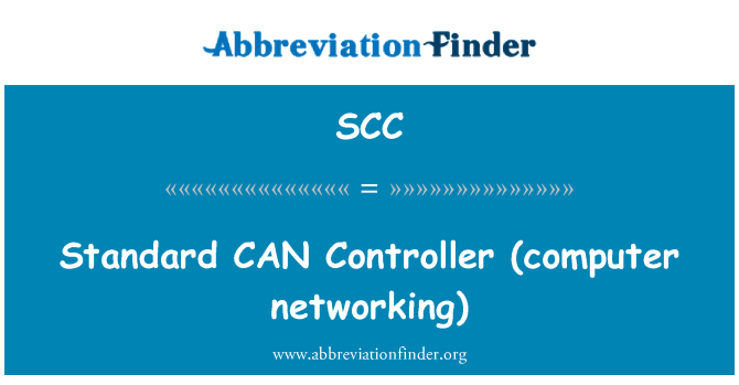 SCC: Standardit saab kontroller (arvutivõrgud)