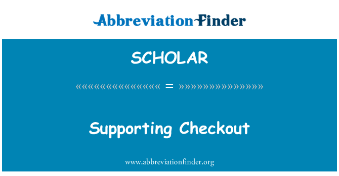 SCHOLAR: En la
