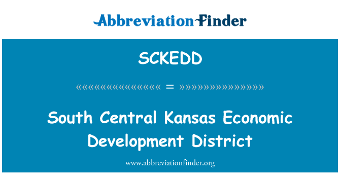 SCKEDD: Distrito de desenvolvimento económico Kansas Central Sul