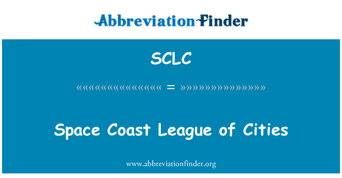 SCLC: Liga Space coasta de oraşe