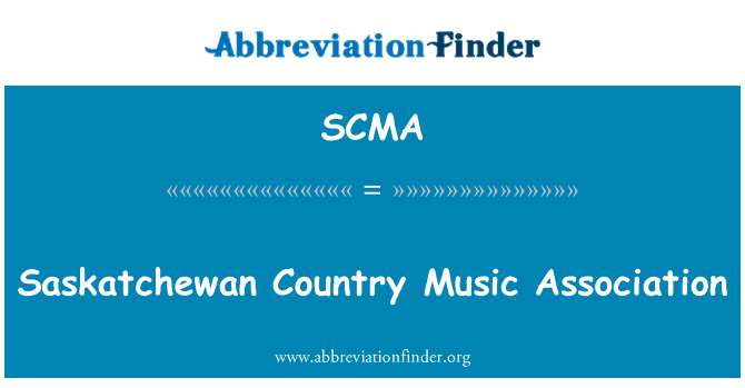 SCMA: Saskatchewan Country Music Association
