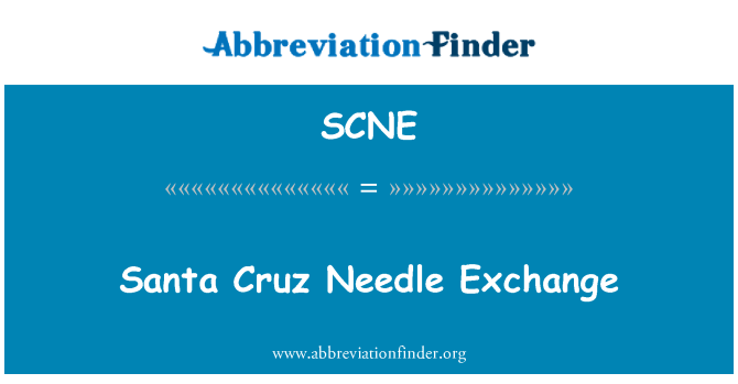 SCNE: Santa Cruz zegwi echanj
