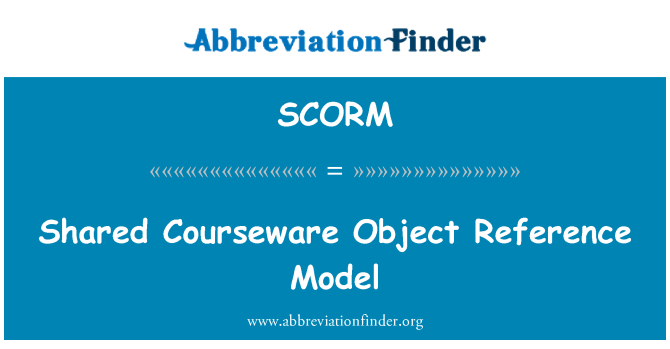 SCORM: Delade kursmaterial Object Reference Model