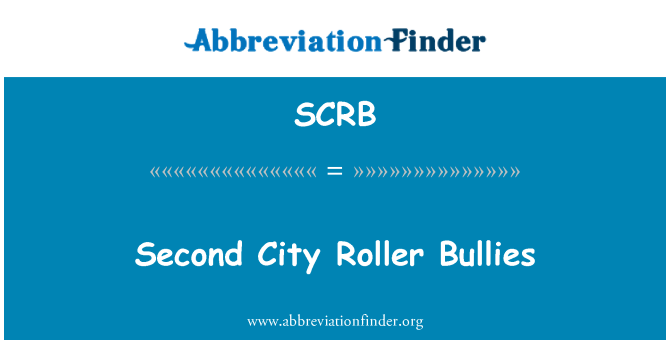 SCRB: Seconda città Roller bulli