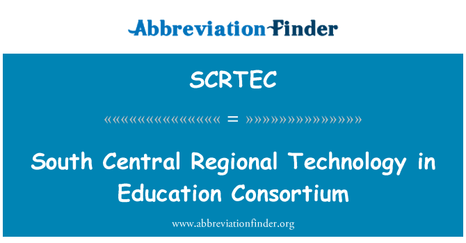 SCRTEC: 중남부 지역 기술 교육 컨소시엄에