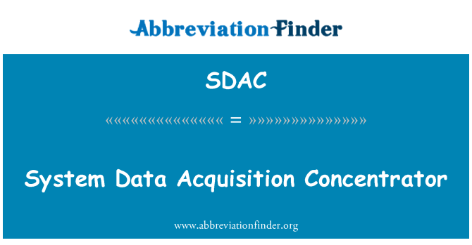 SDAC: Sistèm done akizisyon UN