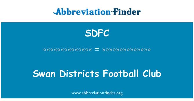 SDFC: Hattyú kerületek Football Club
