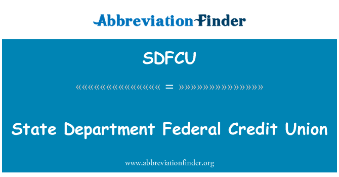 SDFCU: Ministerstvo Federal Credit Union
