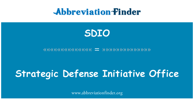 SDIO: Estrateji defans inisyativ biwo