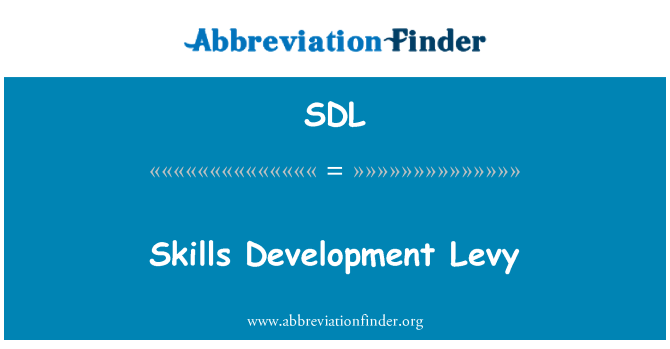 SDL: Compétences devlòpman Levy