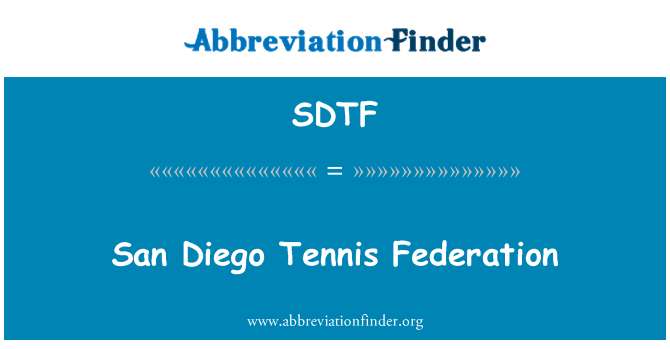 SDTF: Federazzjoni Tennis San Diego