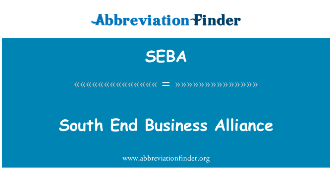 SEBA: Južni konec Business Alliance
