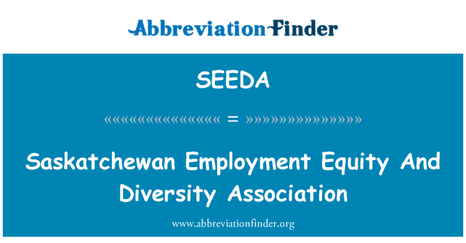 SEEDA: Saskatchewan impjieg ekwità u d-diversità ta ' l-Assoċjazzjoni