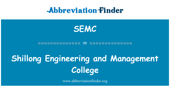 SEMC: Shillong Engineering and Management College