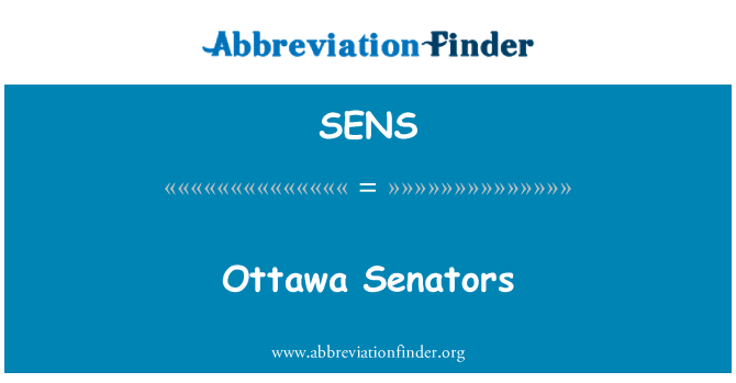 SENS: Senatè Otawa