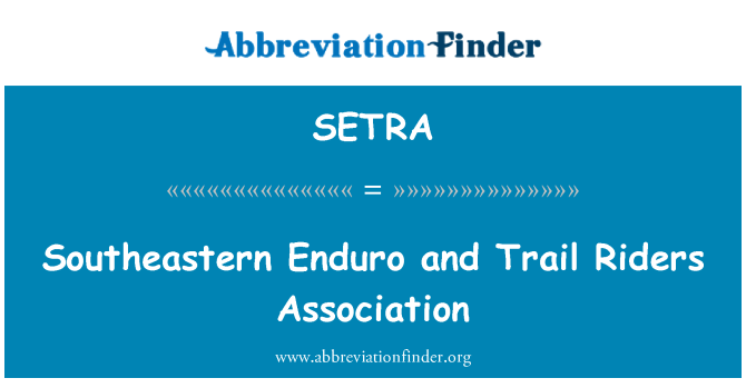 SETRA: Kagu Enduro ja rada ratturid Assotsiatsiooni
