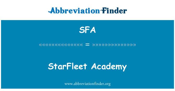 SFA: StarFleet Akadeemia